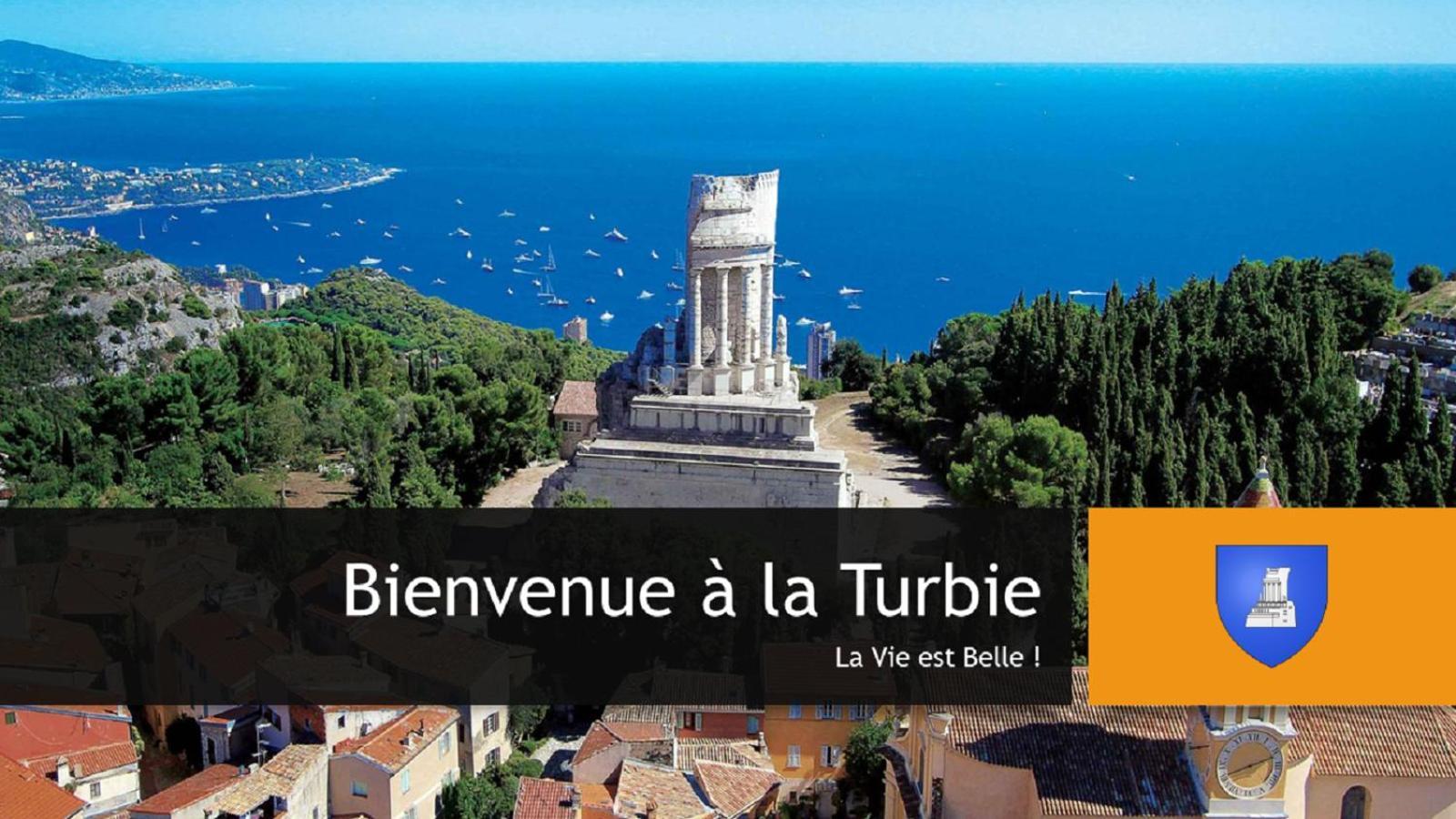 Ferienwohnung Trophee D'Auguste La Turbie Exterior foto